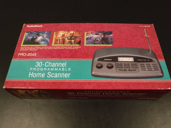 Radio Shack Programmable Home Scanner Pro-2043 1