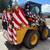 CAT 226D3 Closed Cab Skid Steer American Flag Wrap!! 5 thumbnail