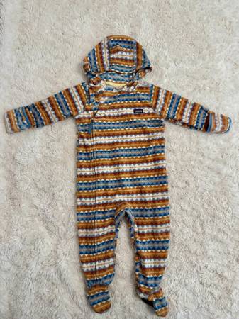 Patagonia Infant Micro D Fleece Bunting | Size 12-18 Months 1