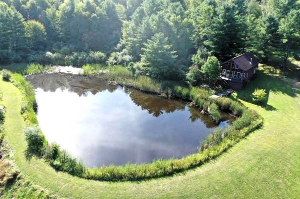 $649,900 / 2br - 1284ft2 - 215 acres LOG CABIN with POND and POLE BARN in Corning NY (Corning, NY)63762871445251120