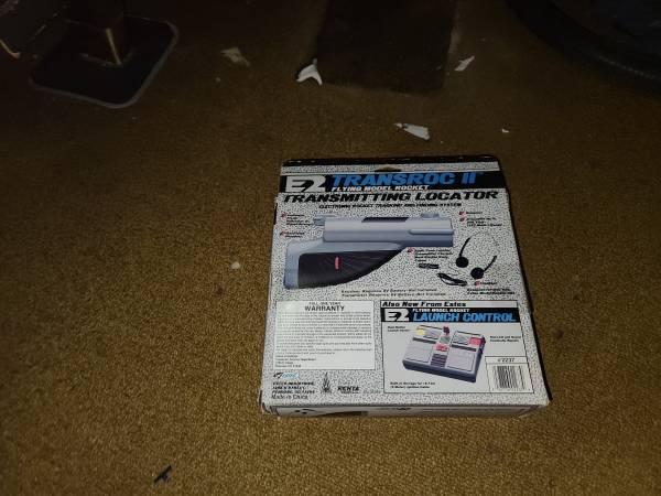 Estes Transroc 2 Flying Model Rocket Transmitting Locator. 1