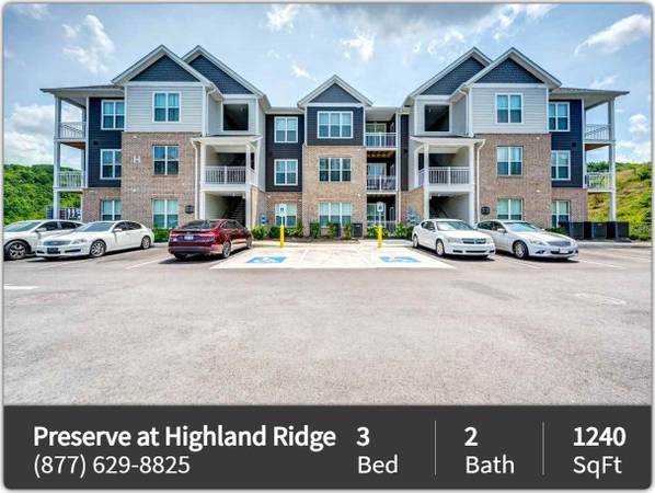 $1,625 / 3br - 1240ft2 - ¡Conveniencia cómoda en Preserve at Highland Ridge! Lavadora y secadora (Nashville)63673267947521121