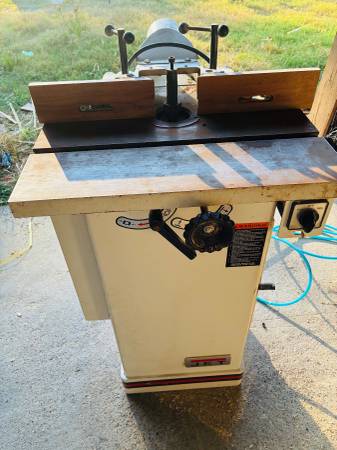 Title: JET Woodworking Shaper  110V – Runs 1