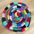 Colorful Crocheted Spiral Textile Art 1 thumbnail