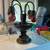 ART NOUVEAU EPERGNE STYLE HIGHLY UNUSUAL LAMP W/ NUDES NEEDS RESTORING 17 thumbnail