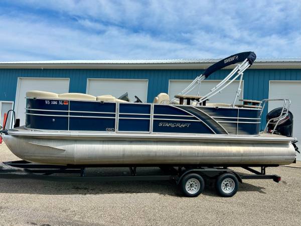 2017 Starcraft 23 pontoon w/ 115 HP Mercury FULL BAR!! 1