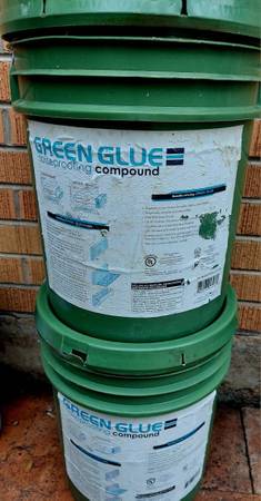 Green Glue Noiseproofing Compound - 5 Gallon Buckets 1