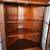 Brandt Mahogany Corner China Hutch Dining Room Display Cabinet 10 thumbnail