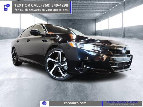 2022 Honda Accord Hybrid Sport - GOOD/BAD/NO CREDIT OK! - $24,999 (+ Escondido Auto Super Center)63470063308675120