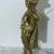 VINTAGE GOLD PAINTED METAL STATUE OF A MUSKETEER HOLDING A SWORD 4 thumbnail