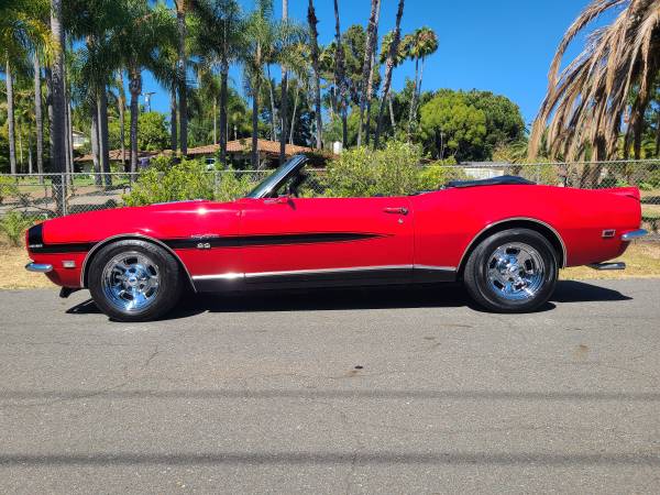 1968 Chevrolet Camaro RS/SS 396 Descapotable, 4 velocidades, Aire Acondicionado, HERMOSO - $46,900 (Vista)63624812616193121