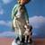 Vintage Ethan Allen Girl With Dog Figurine 3213A 1 thumbnail