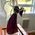 Stained Glass Purple Special Moments Angel Figurine holding 2 roses 8” tall 8 thumbnail