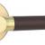 Leather Wrapped Brass Privacy Door Handle – Brass Interior Door Lever 1 thumbnail