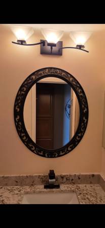 Oval mirror 1