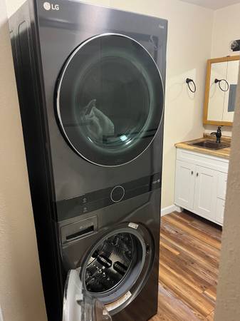 Washer dryer set 1