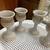 Vintage mid century modern studio pottery goblets 3 thumbnail