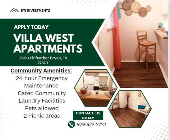 Stop by and Sign Your Lease Today! 1