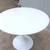 Mid-Century Modern Eero Saarinen Style Round White Tulip Dining Table 7 thumbnail