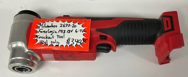 Milwaukee 2677-20 ForceLogic M18 18V 6-Ton Knockout Tool Tool Only 1