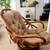 RATTAN Swivel Lounge Chair-Very Comfy 2 thumbnail