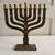 Vintage traditional 9 branch, 81/2 tall x 8" wide menorah. 1 thumbnail