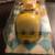 Vintage 1970's Swimming-Walking Dog, Wind-up, Yellow 2 thumbnail