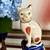 Fitz and Floyd Chelsea Staffordshire Style Cat Figurine Bookend 4 thumbnail