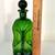 Holmegaard KLUK KLUK Emerald  Green Hand Blown Glass Decanter by Jacob Bang  and 4 thumbnail