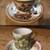 LOT OF 4 TEA CUPS AND SAUCER SETS, BIRDS FLOWERS 2 thumbnail