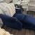 Blue New England Cottage style reading / lounge chair from North Carol 2 thumbnail