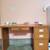 Folding Desk Folds and Locks with Mounted Large Magnifying Glass 1 thumbnail