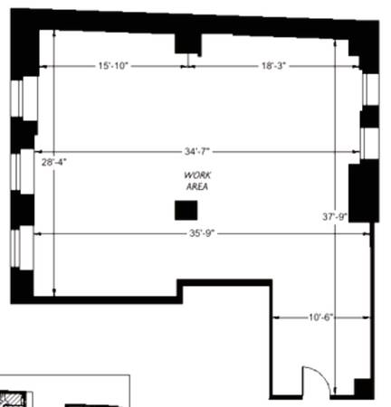 $5,533 / 1600ft2 - 🔥🔥FINANCIAL DISTRICT OFFICE SPACE POLISHED CONCRETE HI CEILING🔥🔥 (Financial District)63788831877889121