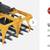 Mini skid steer grabbing wooden 5 thumbnail