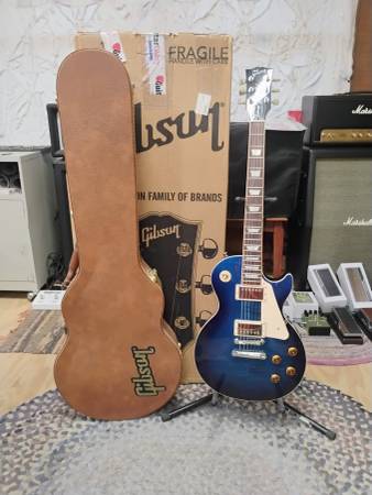 Gibson Les Paul Trad '19, Manhattan Midnight SN:18007080 1
