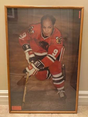 Vintage Bobby Hull Sports Illustrated Poster 1