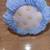 Vintage Chair Stool Flower Seat poof Flower Petals 3 thumbnail