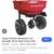 Chaplin 80lb fertilizer spreader pneumatic tires, side baffle control 9 thumbnail