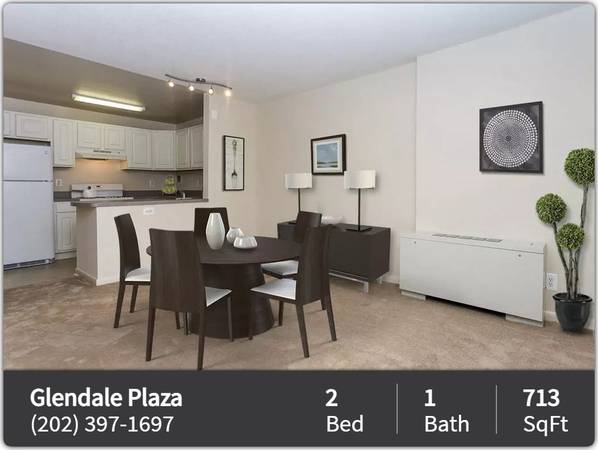 $1,749 / 2br - 713ft2 - Cool off with an in-unit A/C! Now renting at Glendale Plaza Apartments (Washington - East)63779464539009121