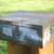 PRIMITIVE WOOD ANTIQUE TOOLBOX! Table! Orig paint/hardware! Solid! 3 thumbnail