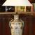 Large 45" tall Asian Oriental pottery vase mounted as a lamp light 3 thumbnail