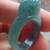 Certificate Jadeite jade Myanmar Burmese Hand Carved Dragon Ring size9 5 thumbnail