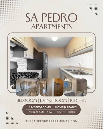 1 & 2 Bedroom available for immediate move in 1