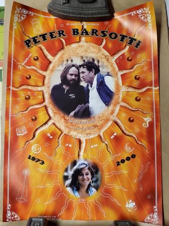 Peter Barsotti Retirement Poster Jan 20th 2000 featuring Bill Graham 1