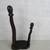 African Hand Carved Ebony Wood Stick Figures? 13 1/2" Tall 6 thumbnail