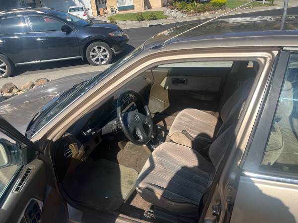 Honda Civic LX 1989 - $3000 (Danville / San Ramon)63487813399041124