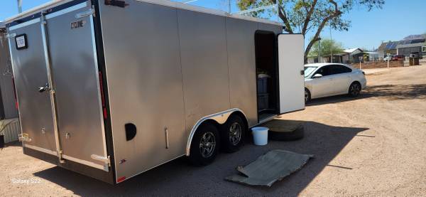 Trailer 18' enclosed-Legend-Cyclone 1