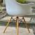 Contemporary Retro Molded White Armchair 5 thumbnail