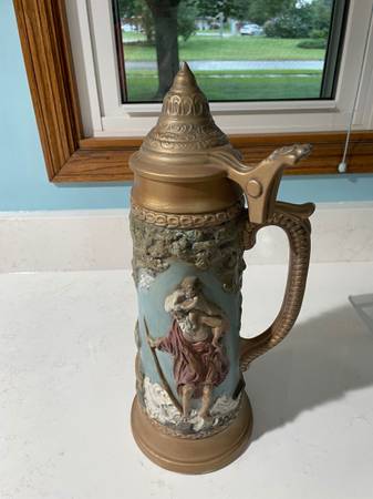 Beer stein St Christopher 1