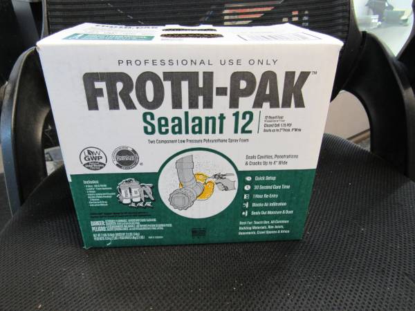 FROTH-PAK SPRAY INSULATION 1